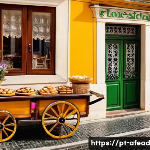 Home 27 지역 사회와 공동체의 관계 강화 - **Vibrant Portuguese Neighborhood Street Scene:** A bustling and charming street in a typical Portug...